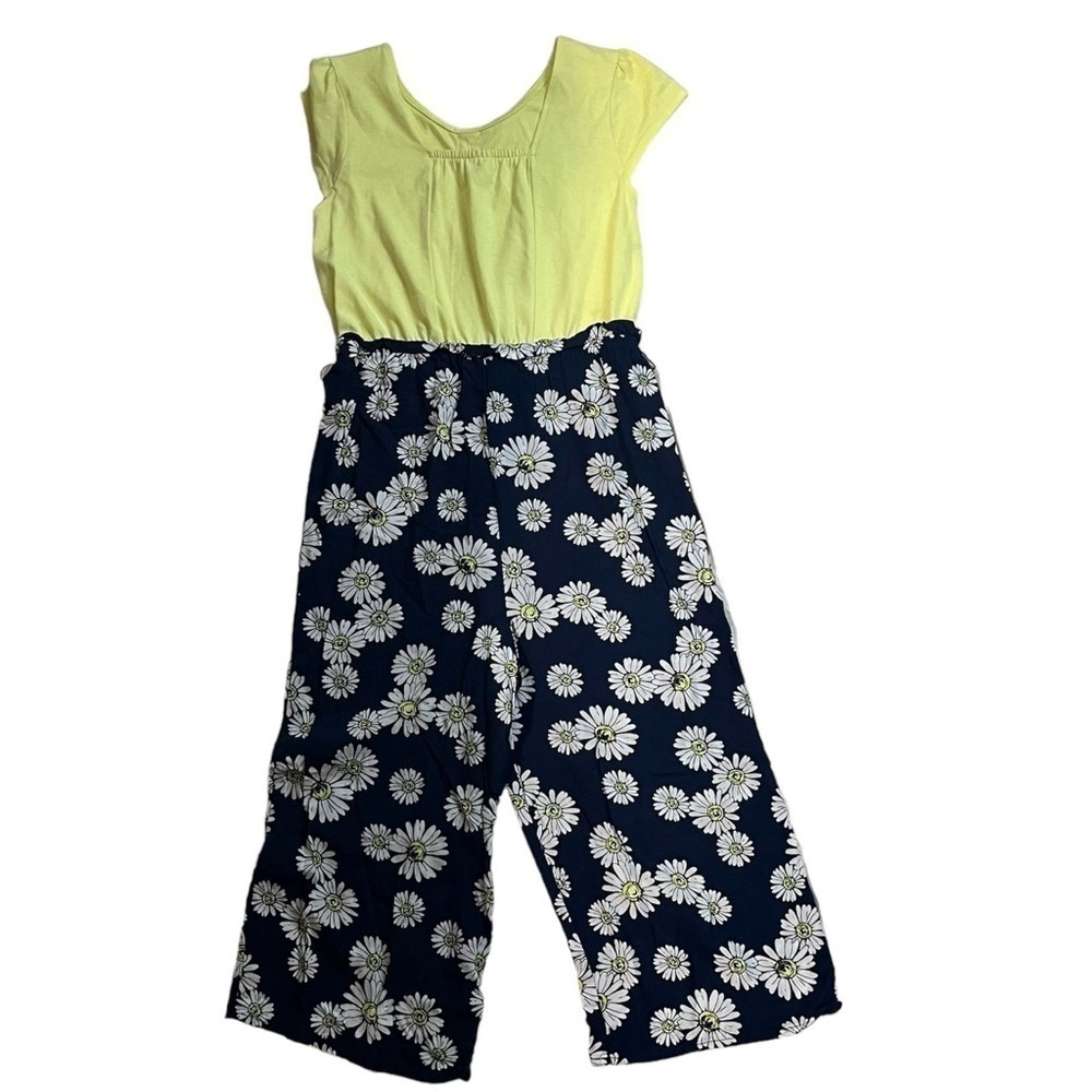 Wonder Nation Girl's Daisy Jumpsuit, Size L